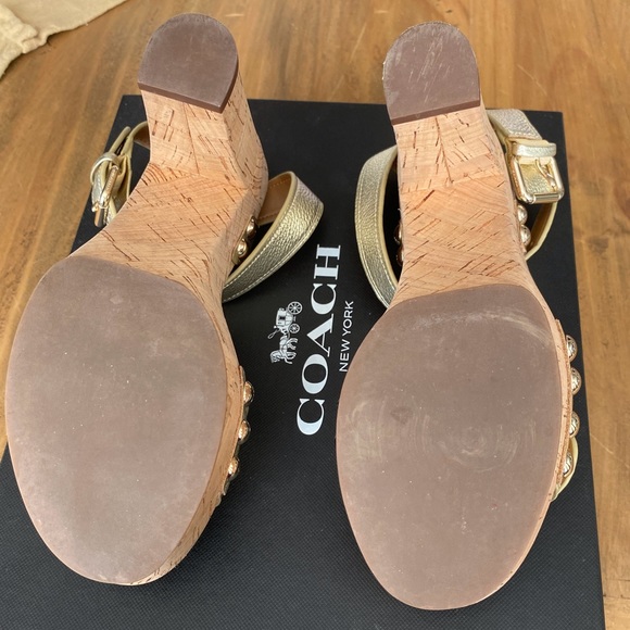 Coach ALANNA METALLIC TUMBLED
PLATINUM - Picture 2 of 3